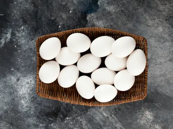 White eggs
